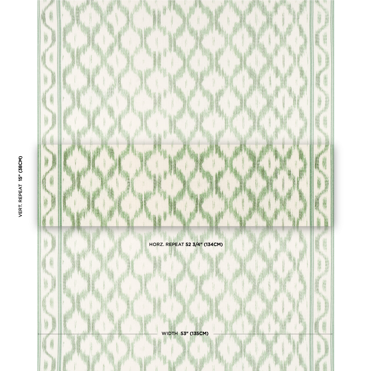 SANTA MONICA IKAT | VERDE FOGLIA