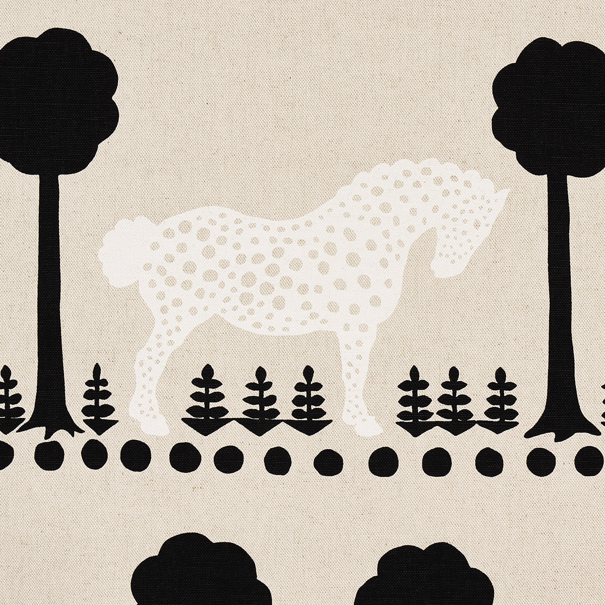 PONY A POIS | NATURALE