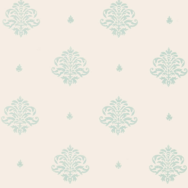 MAYLA DAMASK | Water Blue