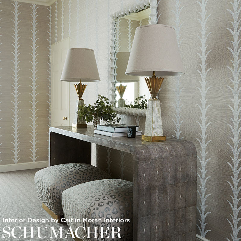 ACANTHUS STRIPE SISAL | Fog & Chalk