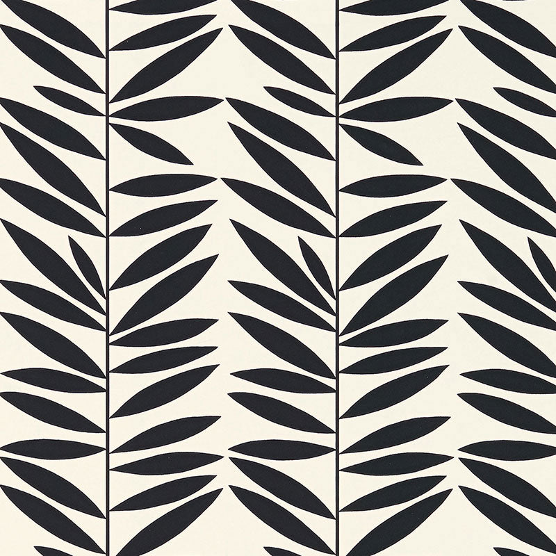 LEAF STRIPE | Ebony