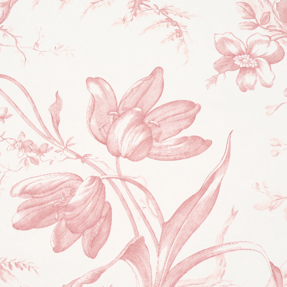 TOILE DE FLEURS | Pink