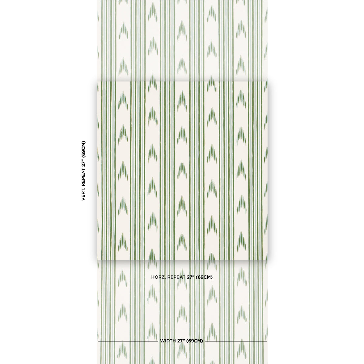 SANTA BARBARA IKAT | Leaf Green