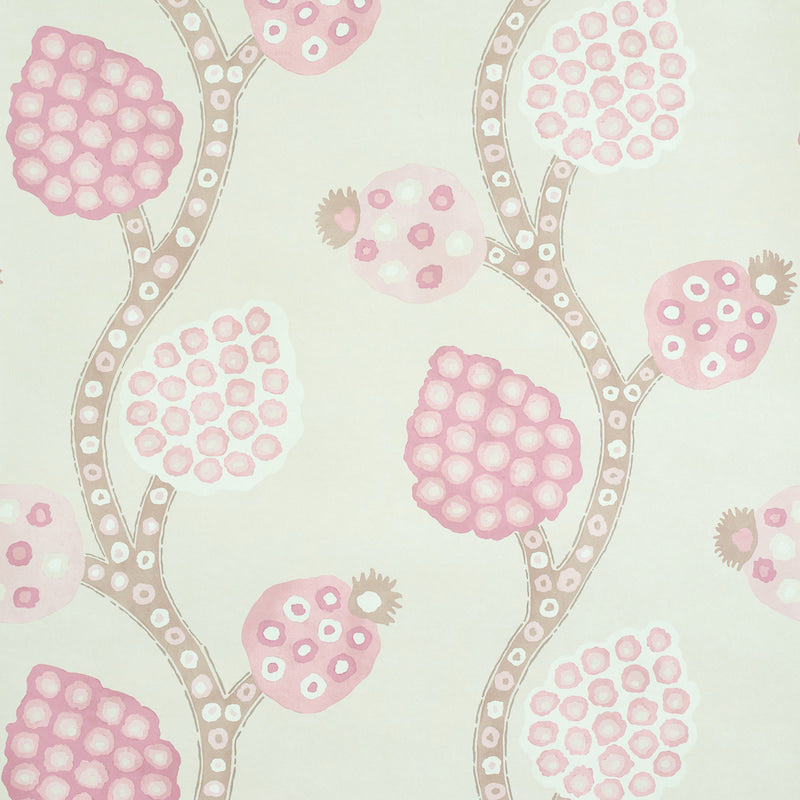 ANNABEL WARP PRINT | Rose