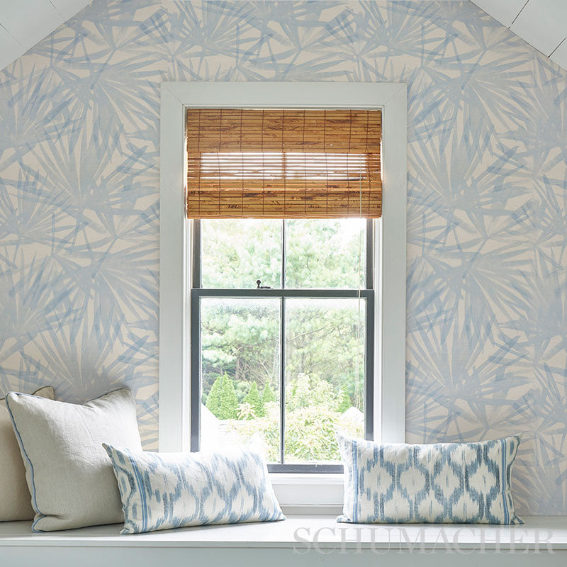 SUNLIT PALM SISAL | Chambray