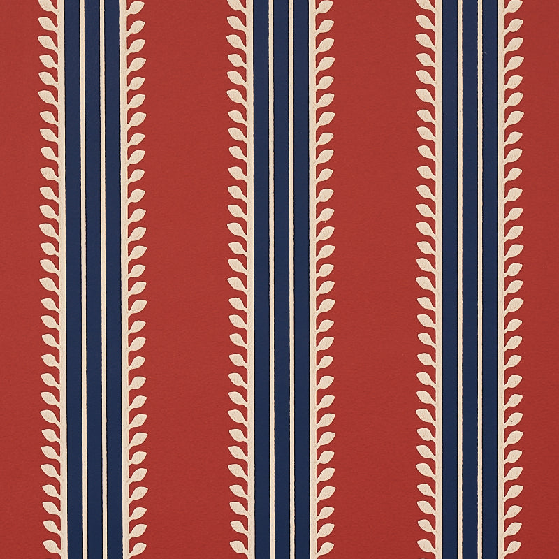 ETRUSCAN STRIPE | Red & Blue