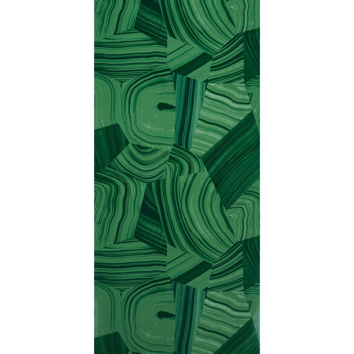 AGATE SLICE | Malachite Green