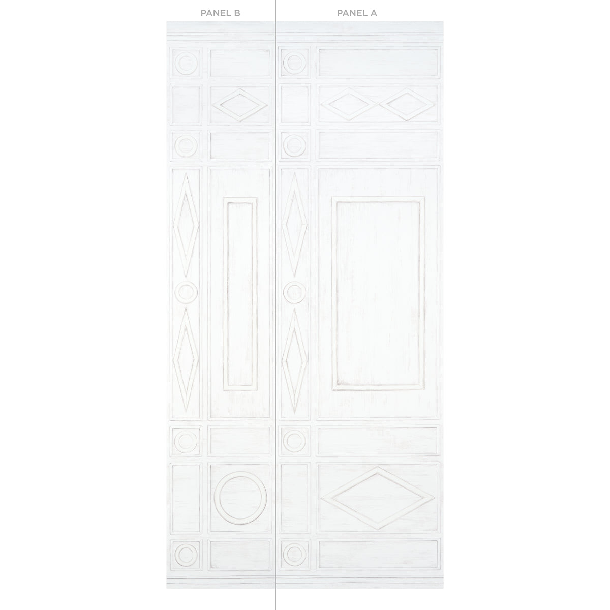 SWEDISH MANOR PANEL B | White