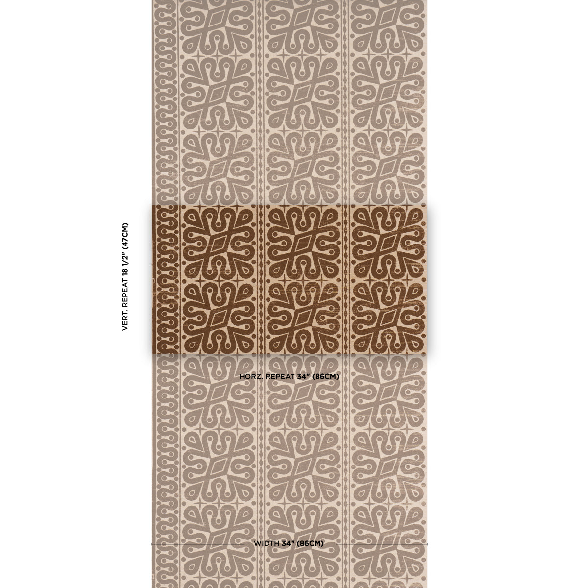 BORNEO GRASSCLOTH | Brown