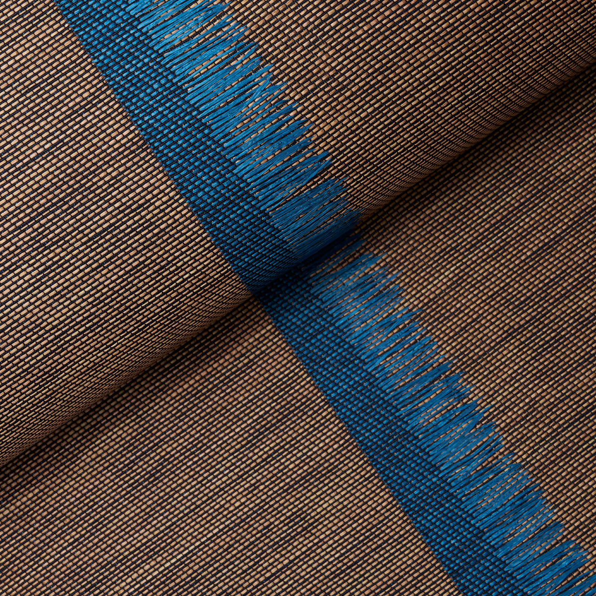 AXEL FRINGE WALLCOVERING | Peacock/Brown