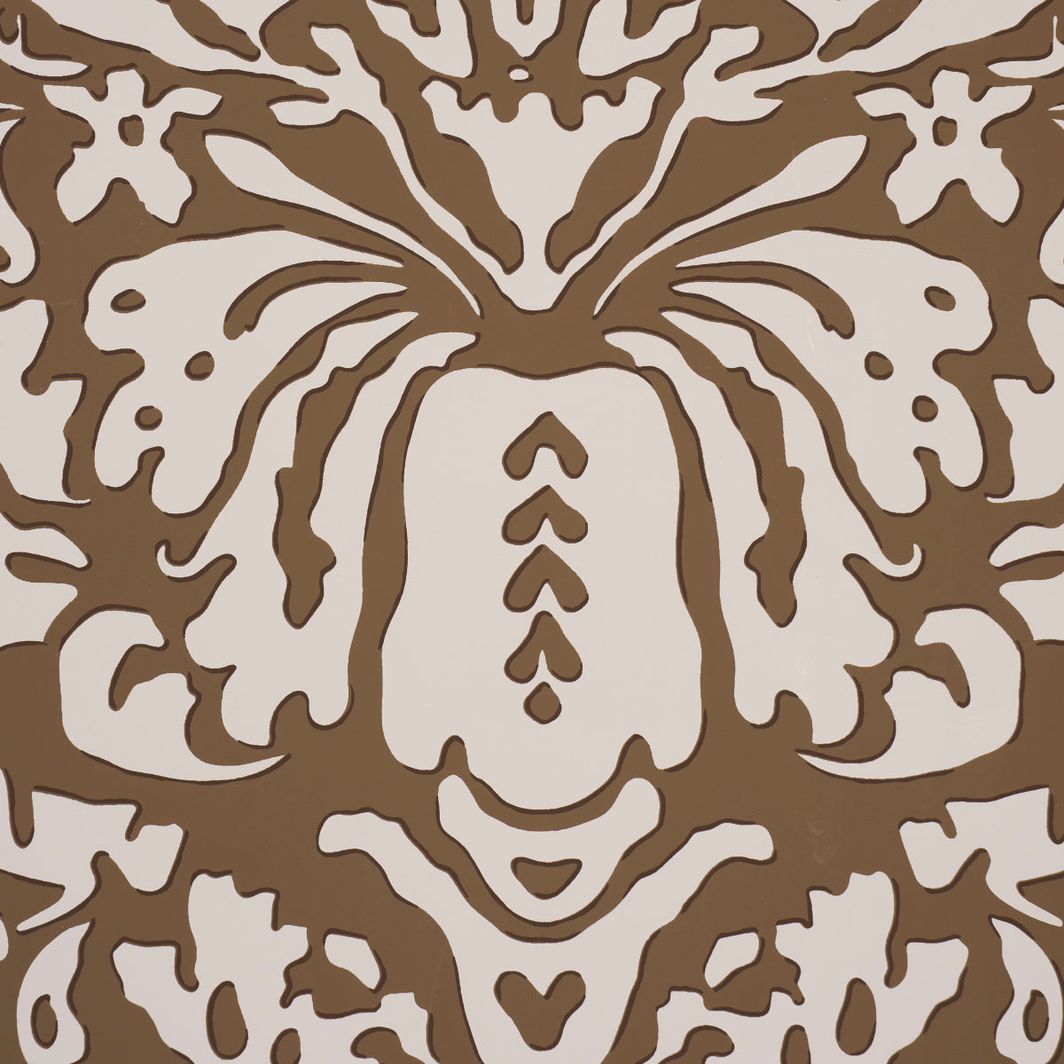 SUFFOLK DAMASK | BROWN