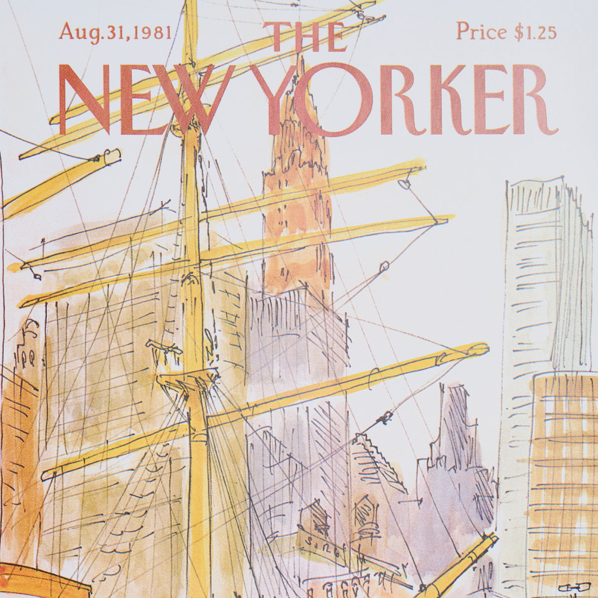 THE NEW YORKER CITY-VIEW COVERS | Multicolor