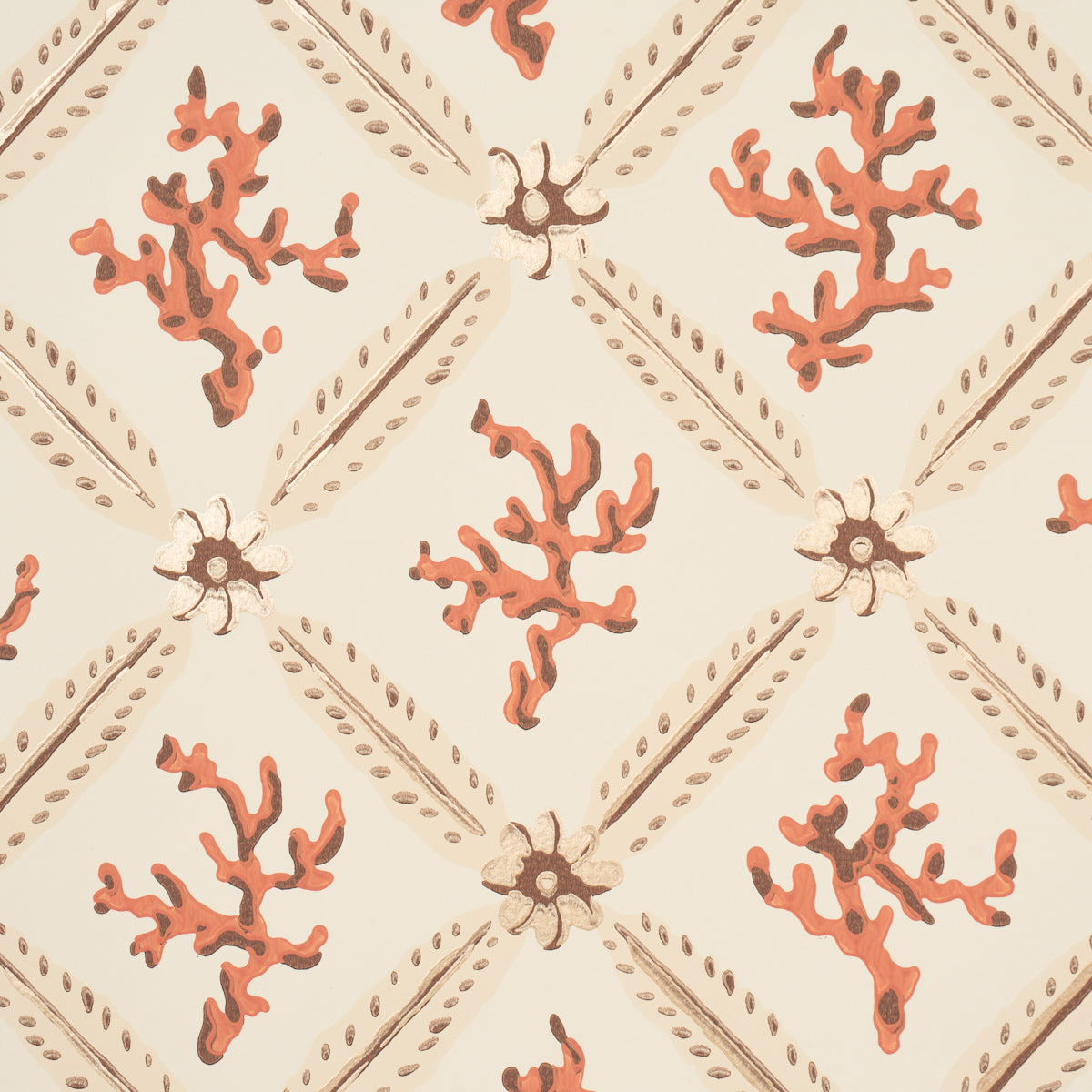 CORAIL LEAF TRELLIS | Coral