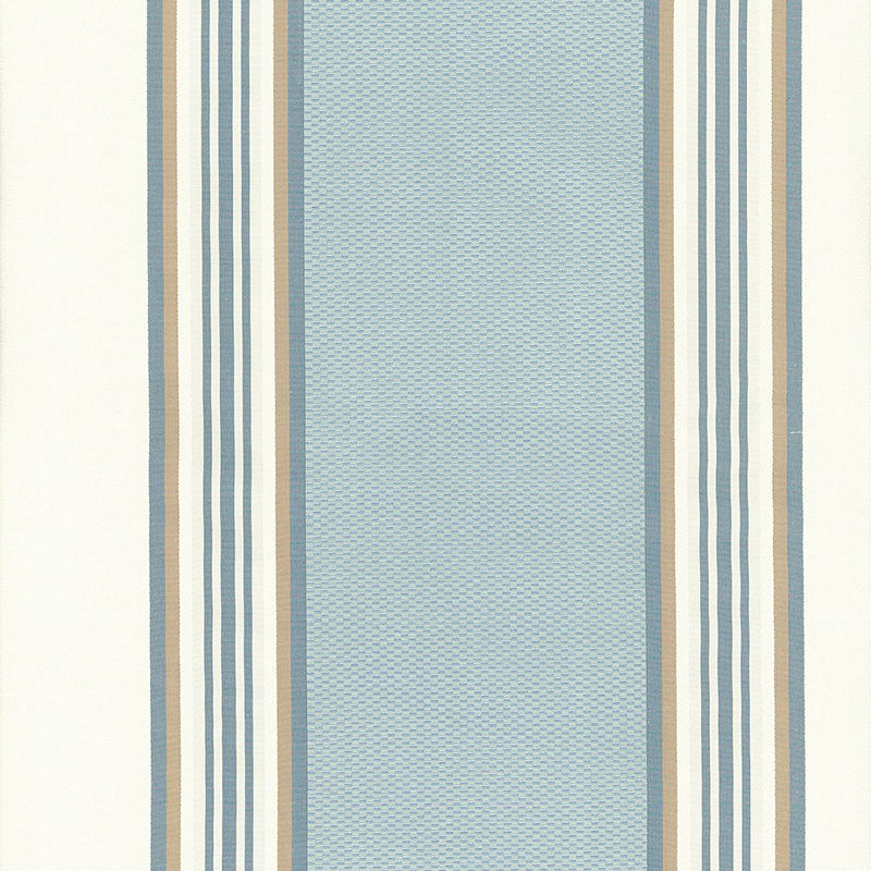 AVA SILK STRIPE | CORNFLOWER