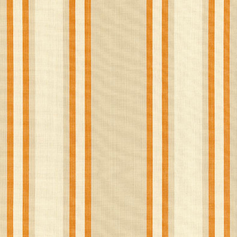 SENECA COTTON STRIPE | Beige/Pumpkin