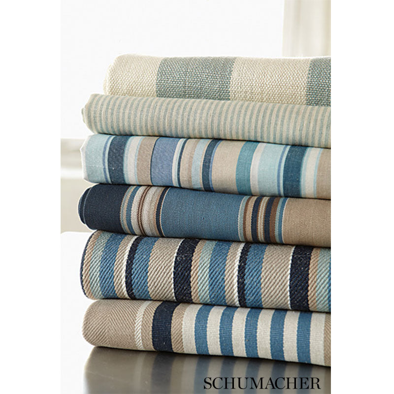 RIGHE IN COTONE ADDISON | INDACO