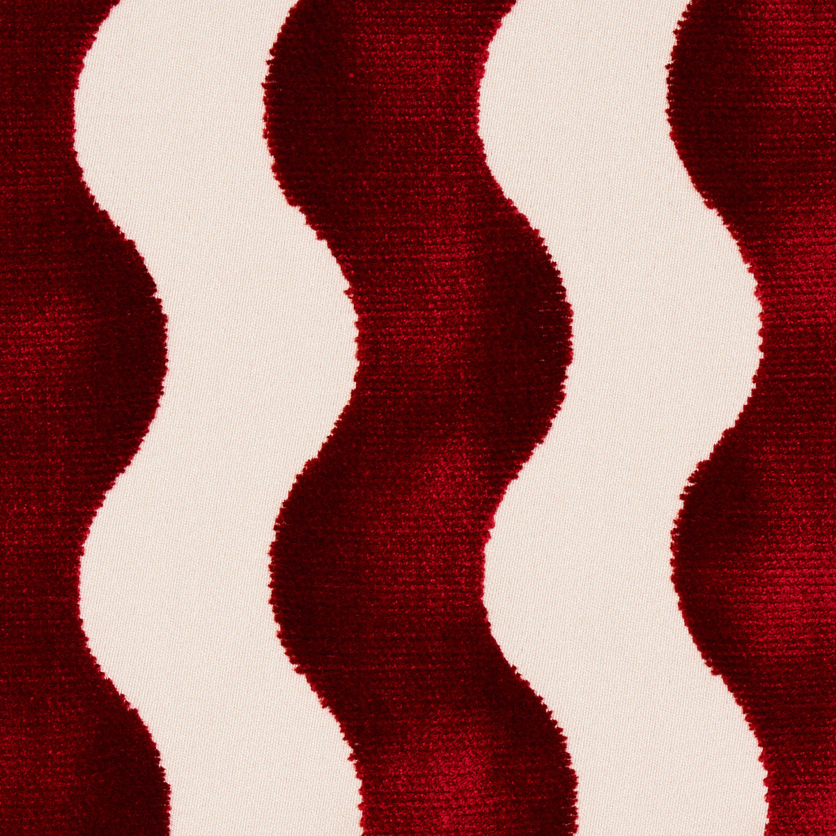 THE WAVE VELVET | Red