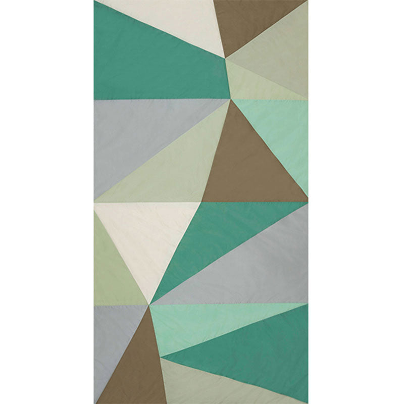 CUBIST SILK PANEL | Celadon