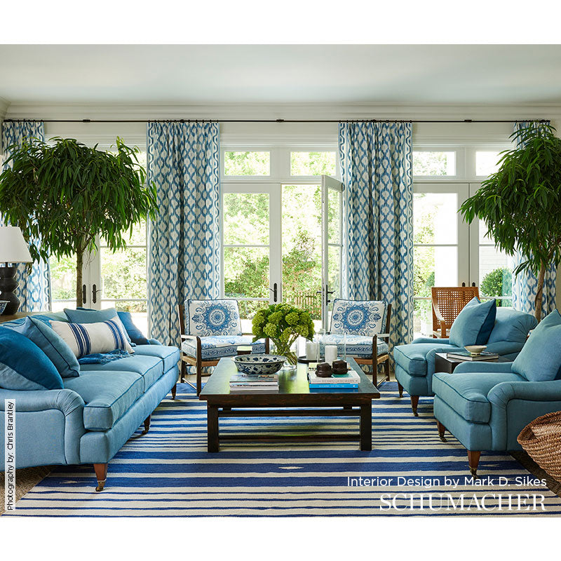 STRISCIA DI BRENTWOOD | COBALTO