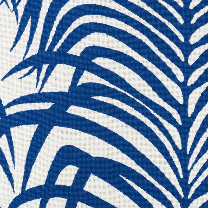 ZEBRA PALM INDOOR/OUTDOOR | NAVY