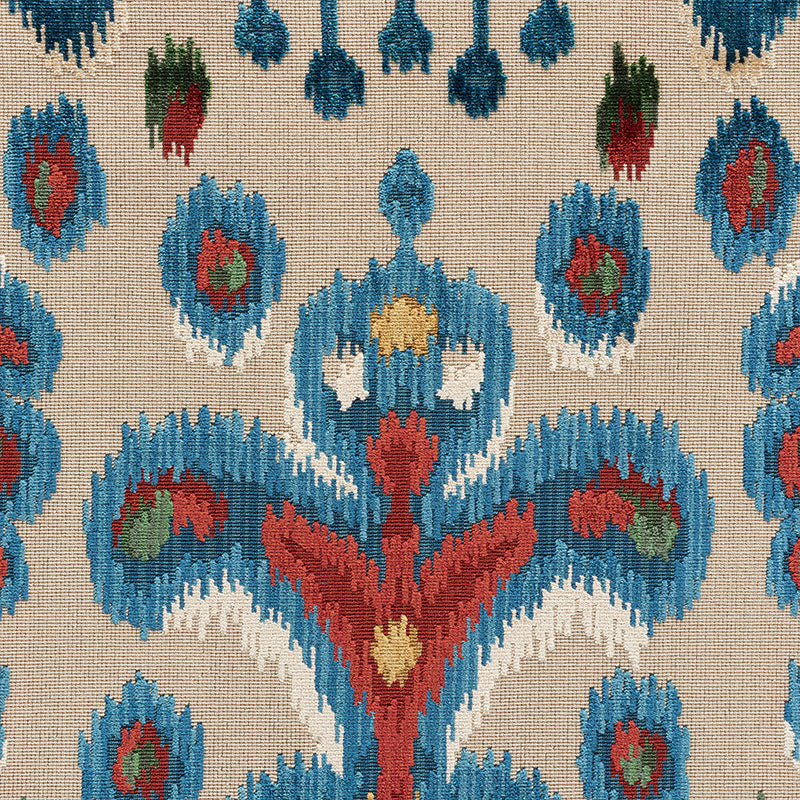 TABRIZ IKAT VELLUTO | MULTI