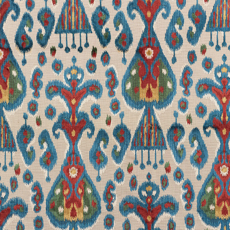 TABRIZ IKAT VELLUTO | MULTI