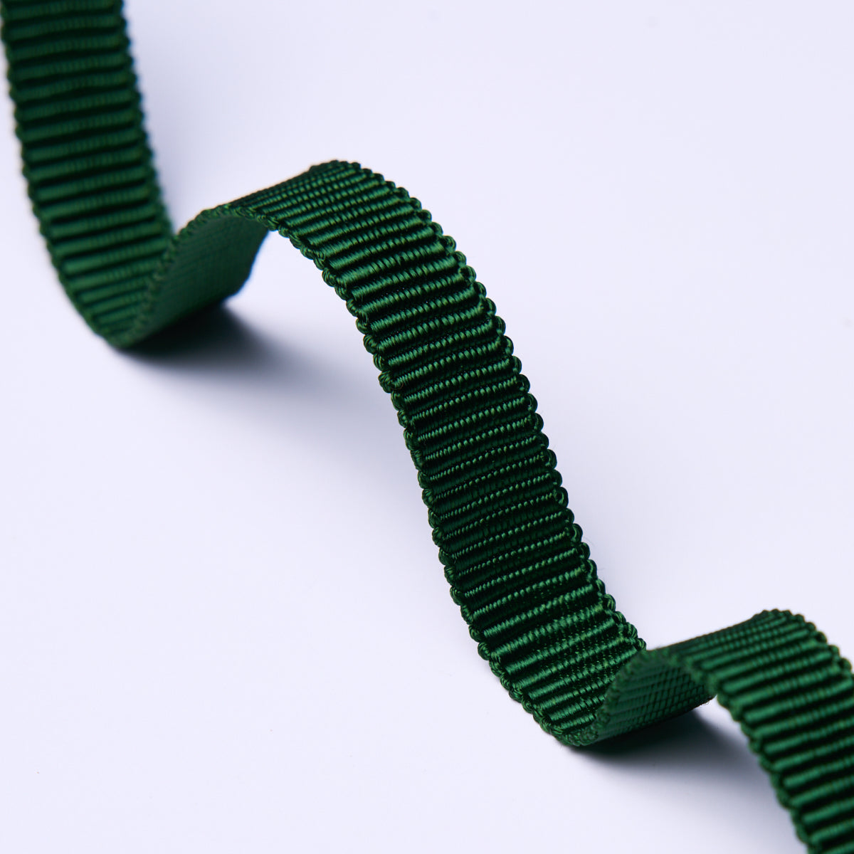 NARROW FAILLE TAPE | Emerald