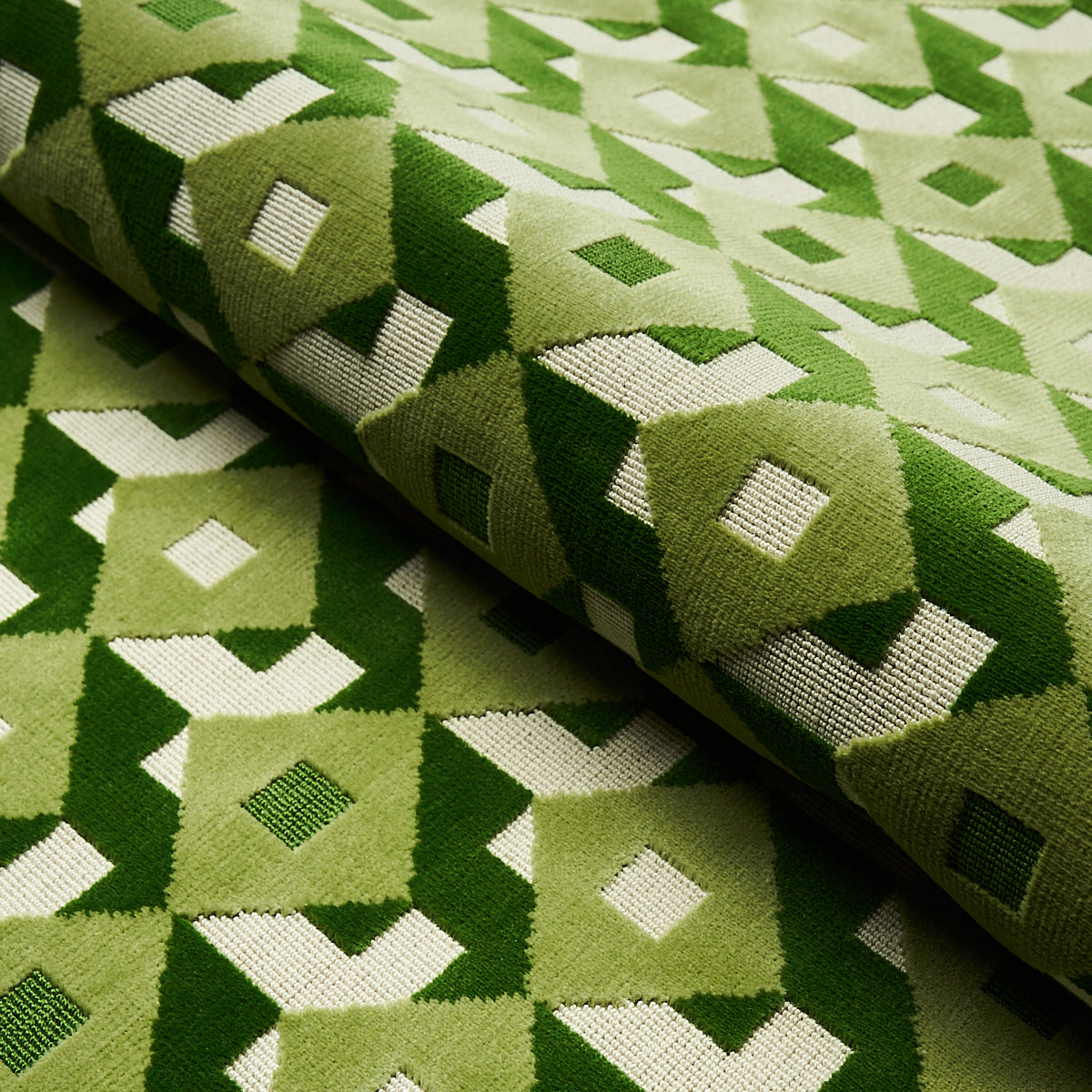 DAZZLE SHIP VELVET | Verdant