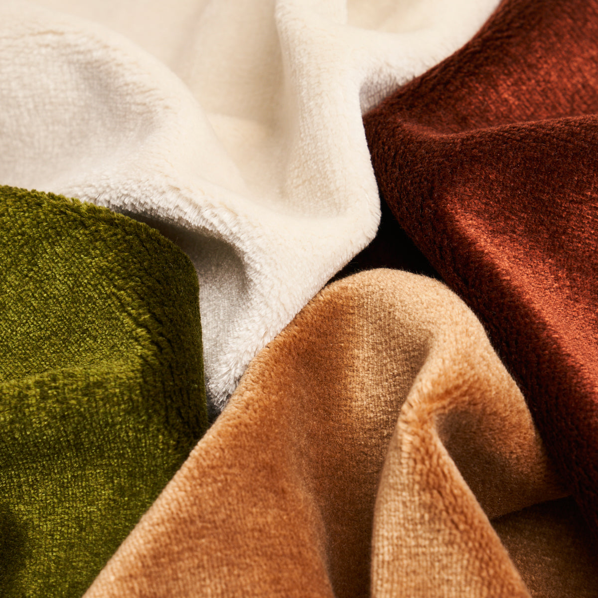 SUMPTUOUS SILK WOOL VELVET | Camel