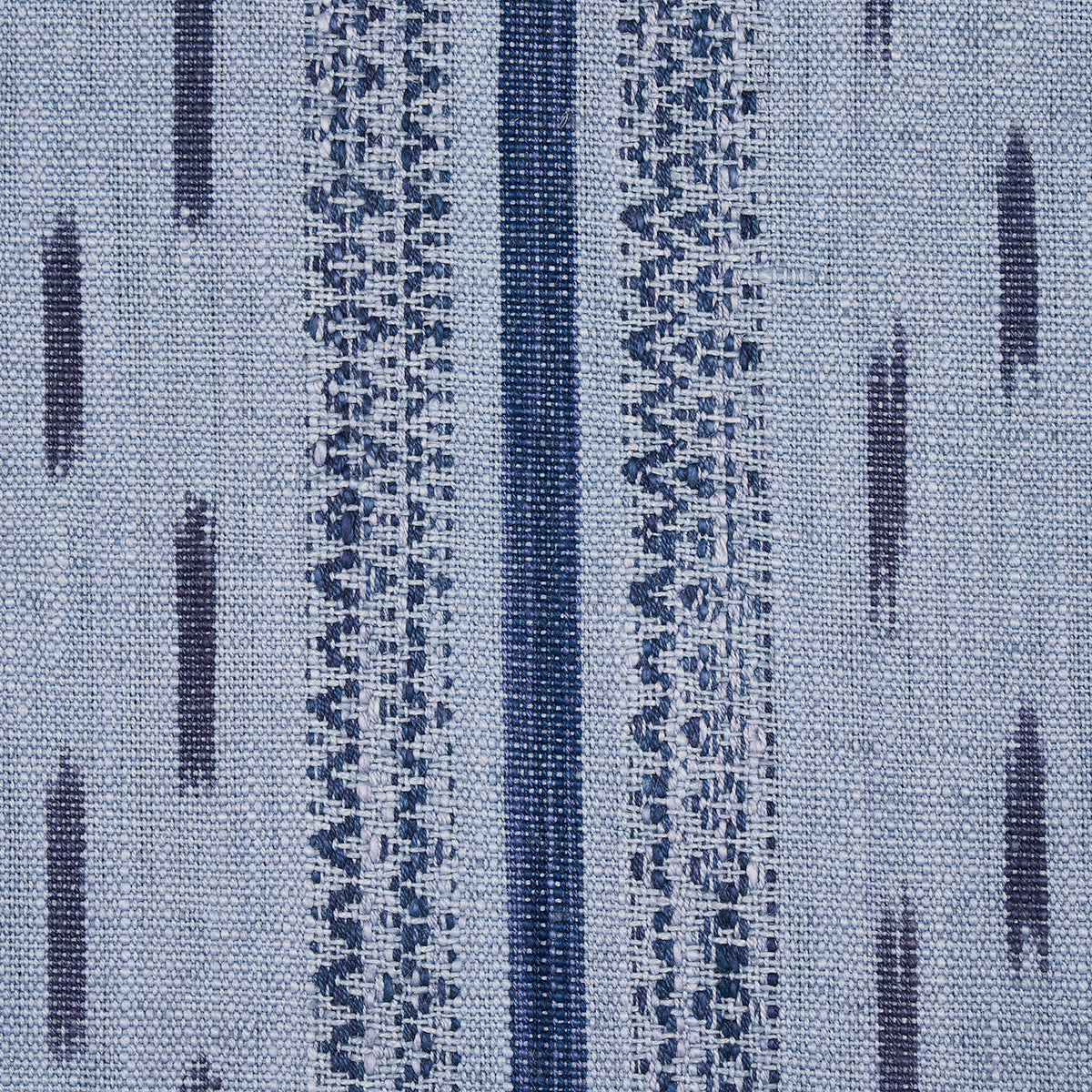 MIRZA IKAT STRISCIA | INDIGO SU CHAMBRAY