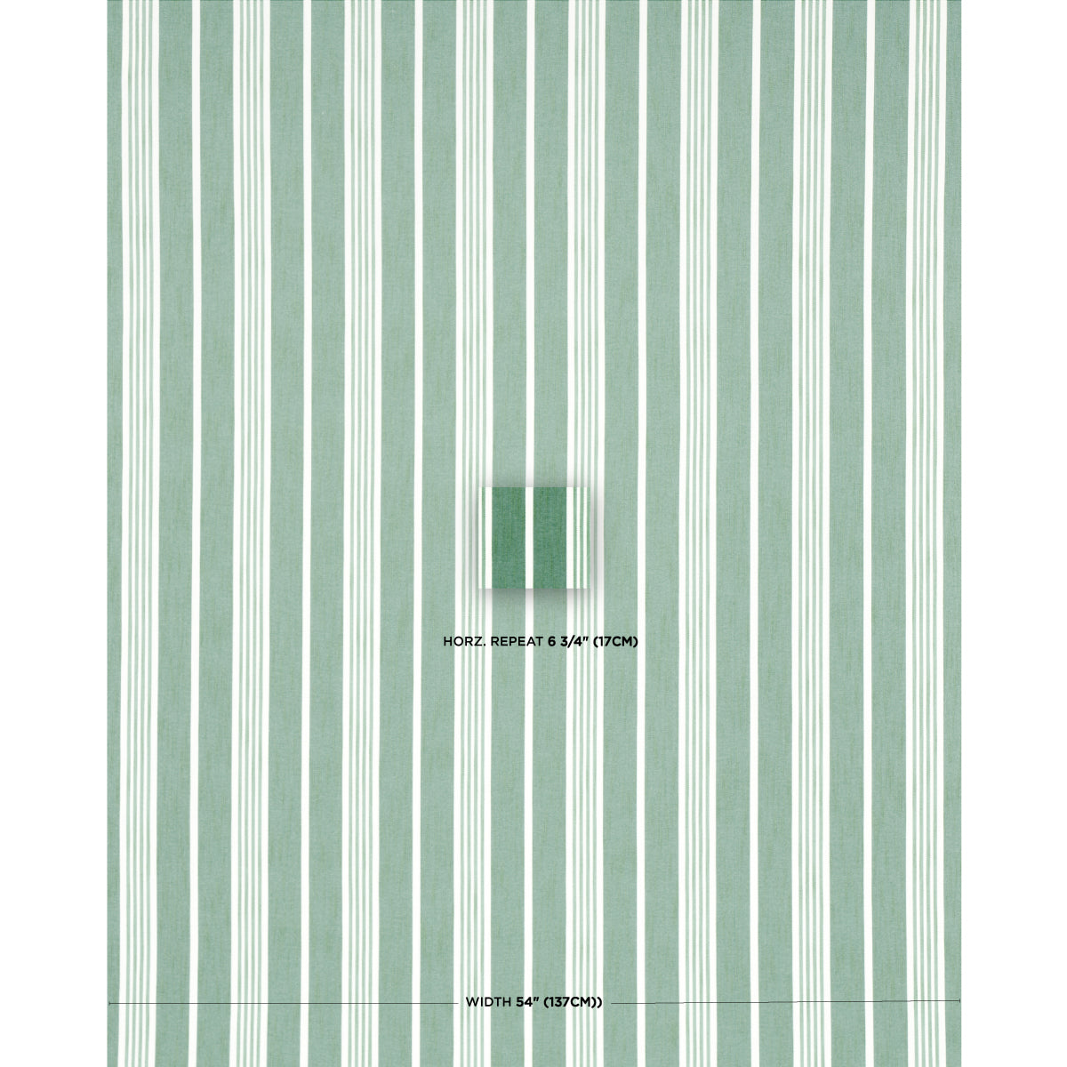 HAMPTON STRIPE INTERNO/ESTERNO | SMERALDO