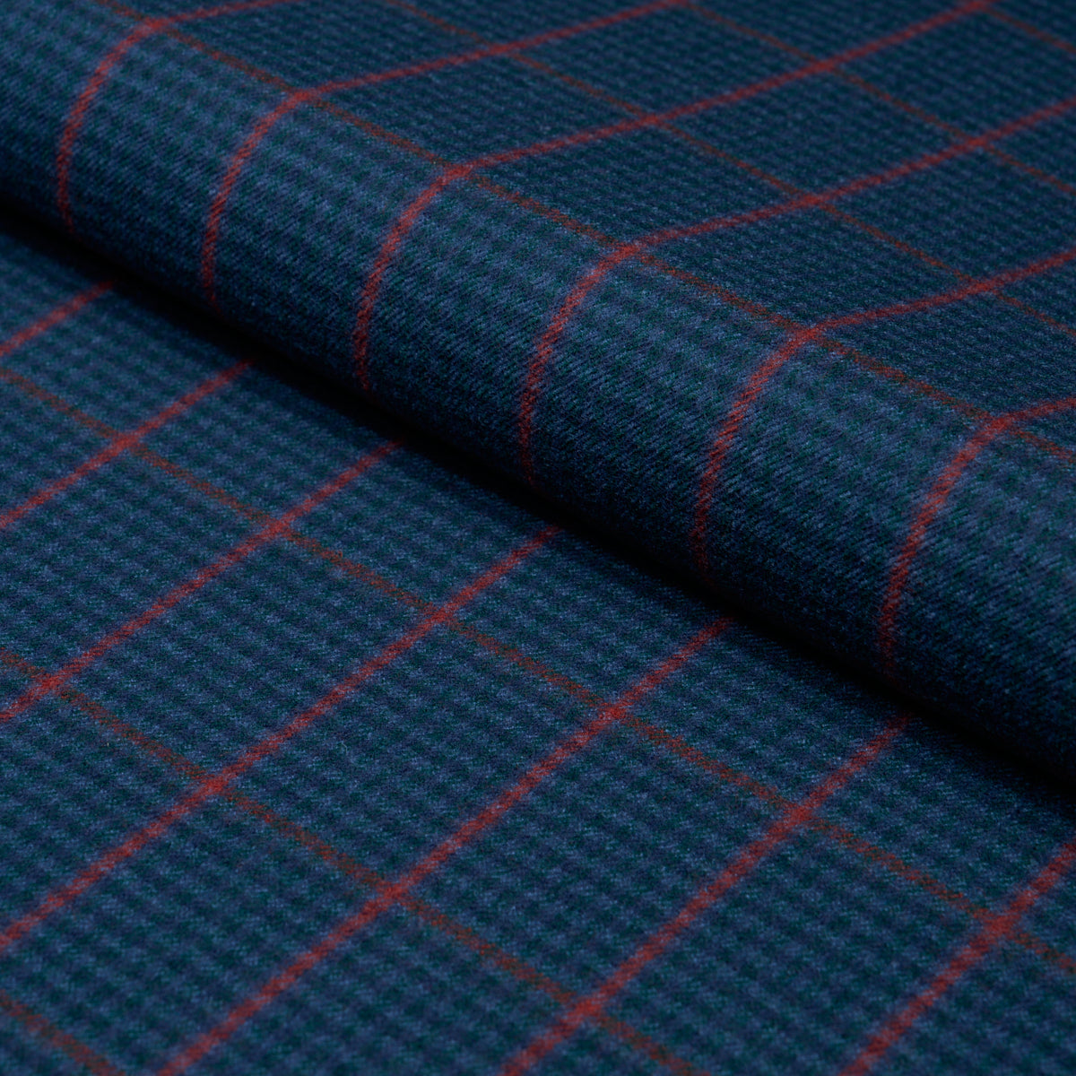 ALDRIDGE WOOL HOUNDSTOOTH | Spruce