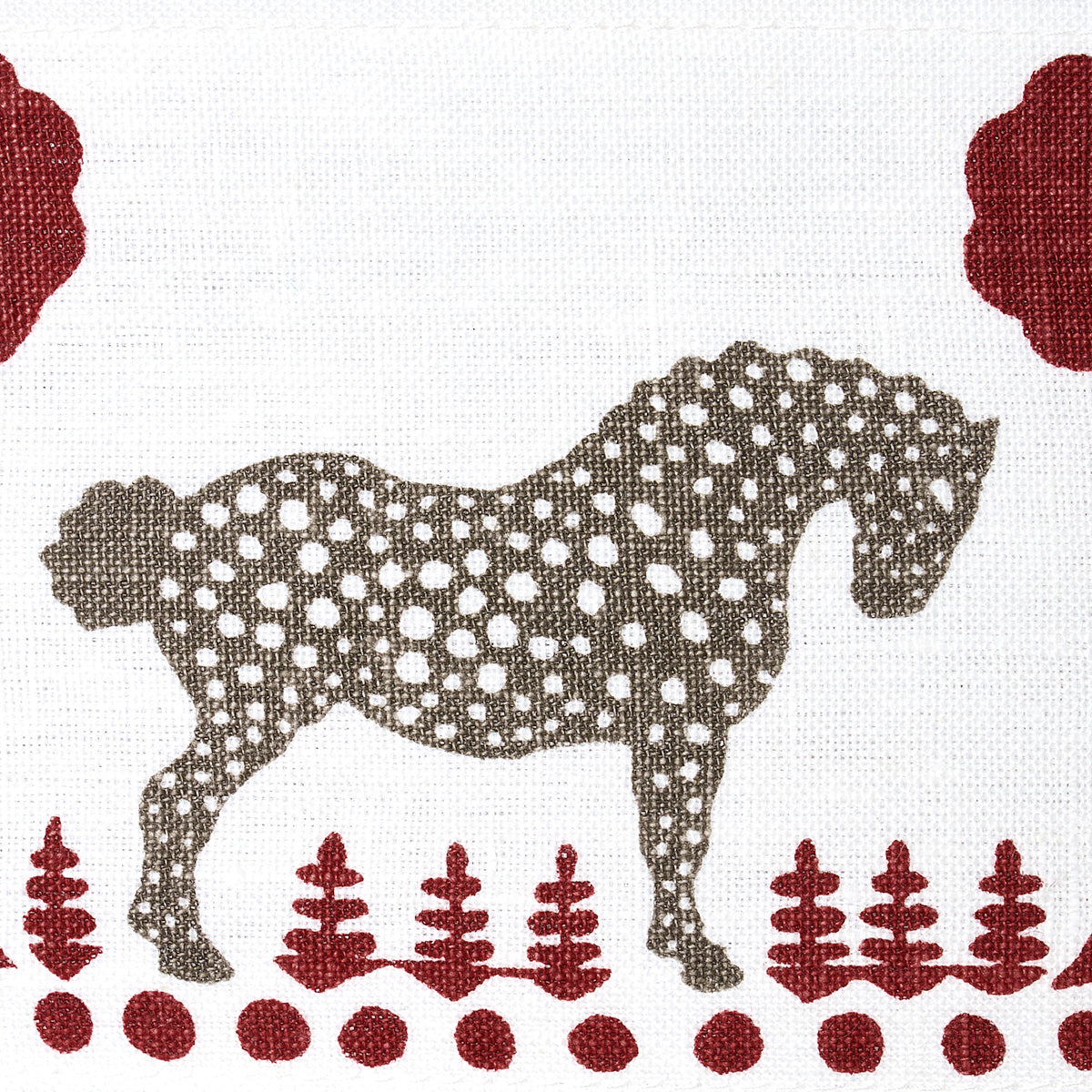 NASTRO PONY A POIS | ROSSO