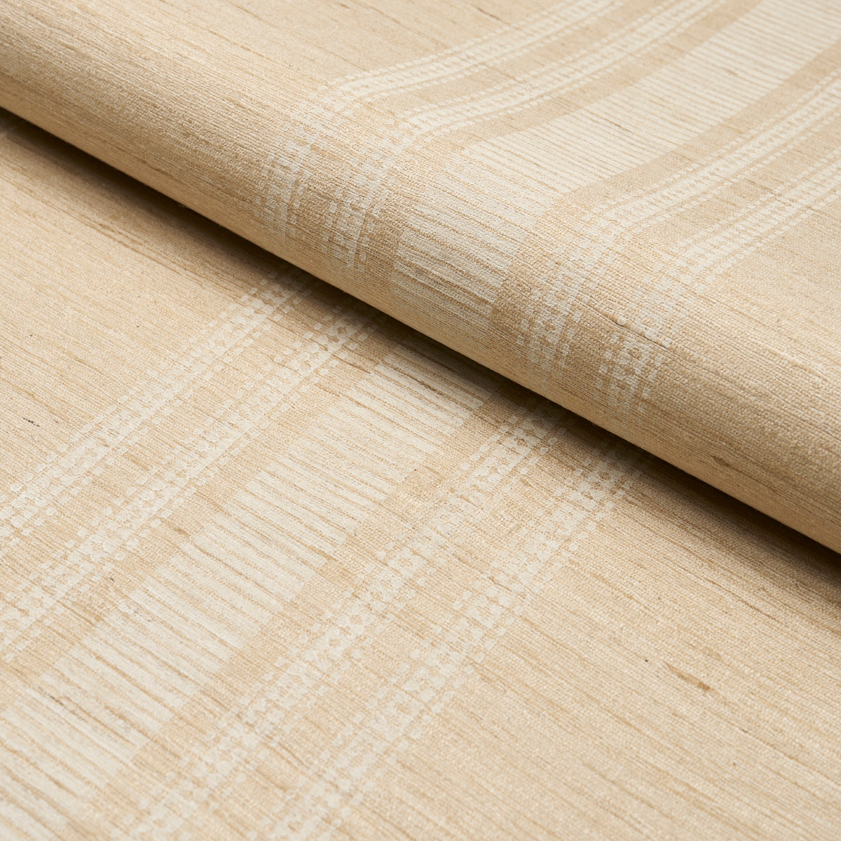 CASSIA HANDWOVEN SILK STRIPE | Natural