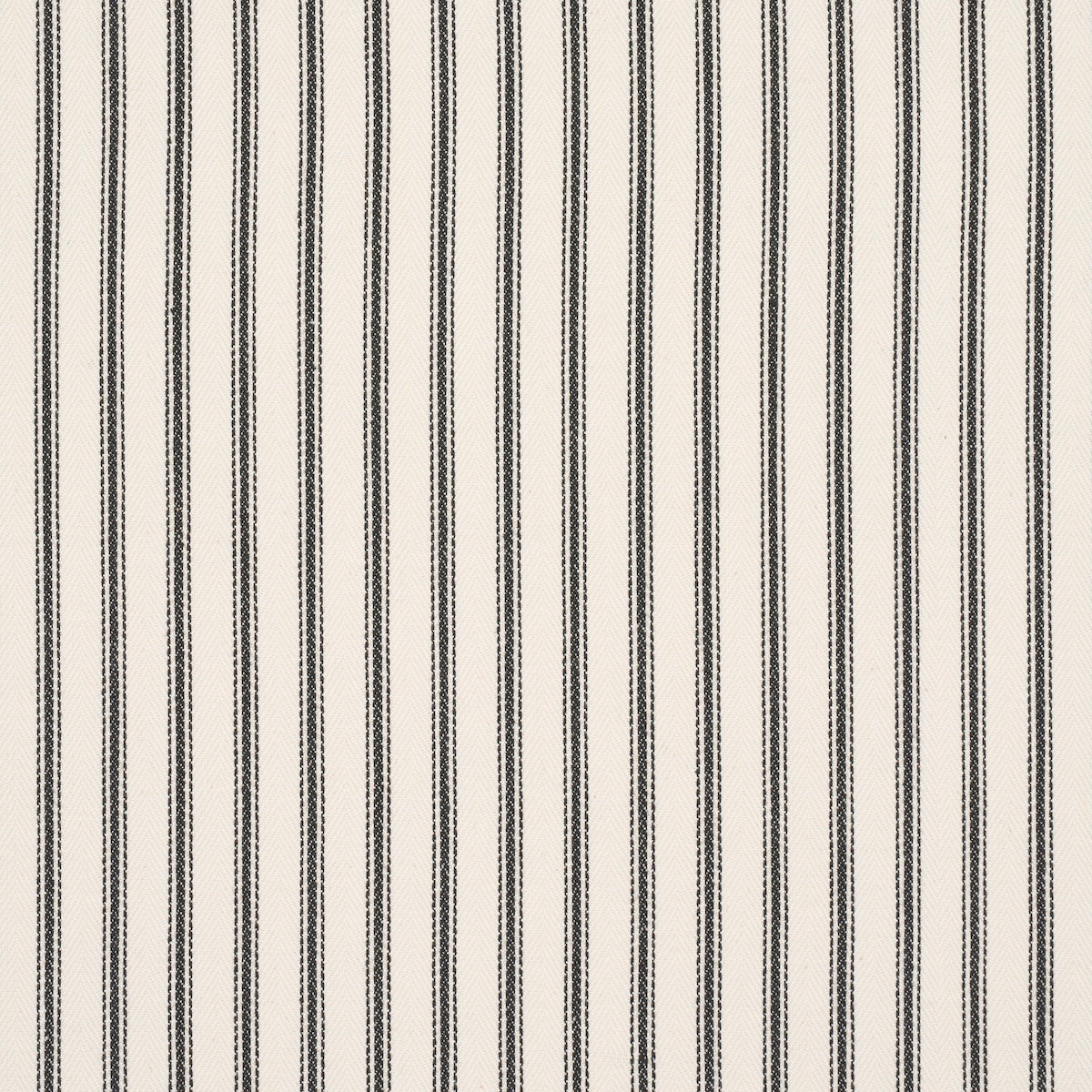 GRIFFIN TICKING STRIPE | Black & White