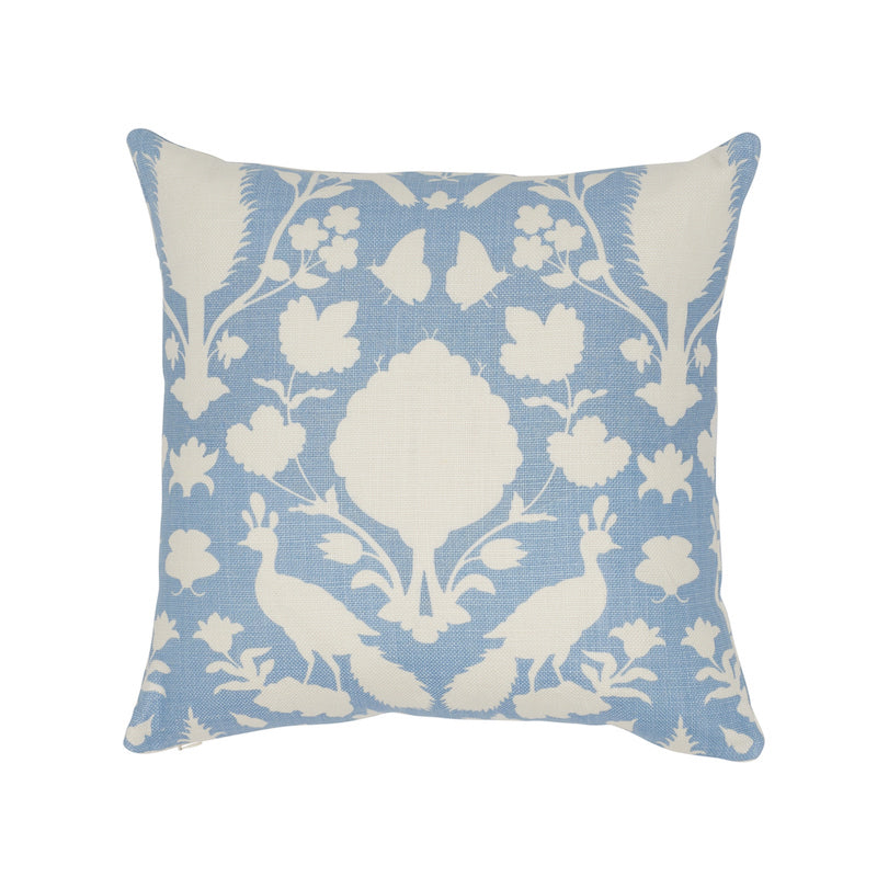 Chenonceau Pillow | Sky & White