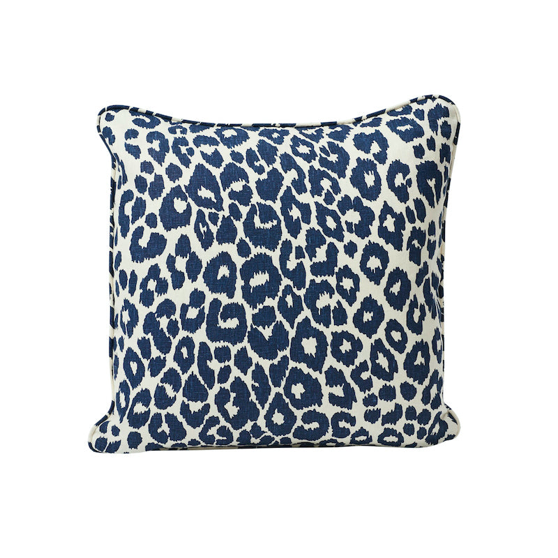 Iconic Leopard Pillow | Ink