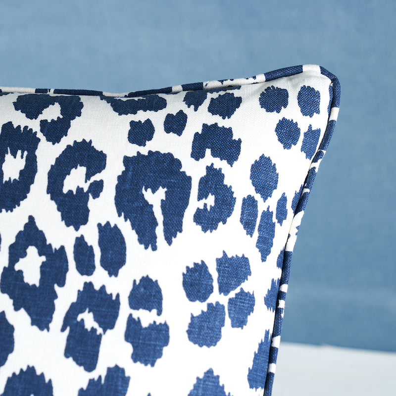 Iconic Leopard Pillow | Ink