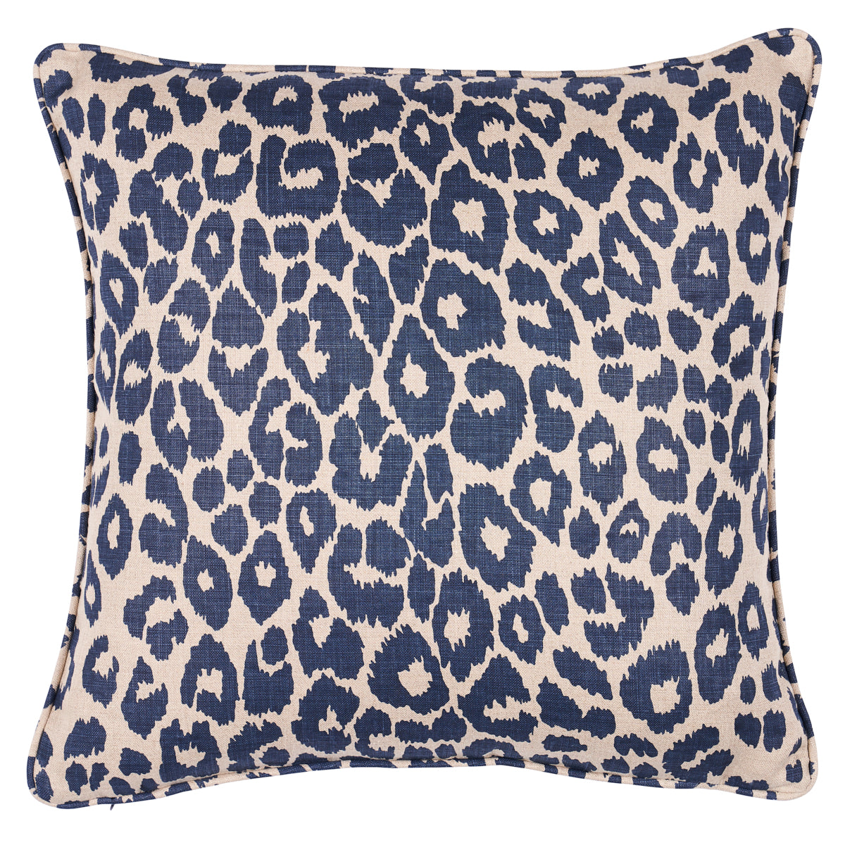 Iconic Leopard Pillow | Ink/Natural