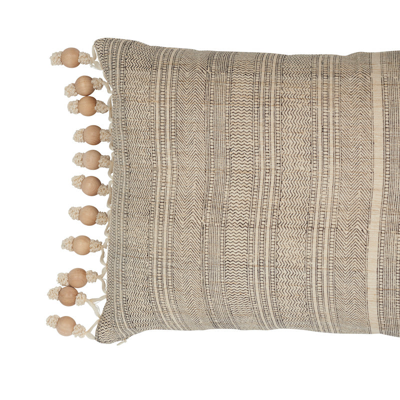 Mohave Pillow | Natural & Black