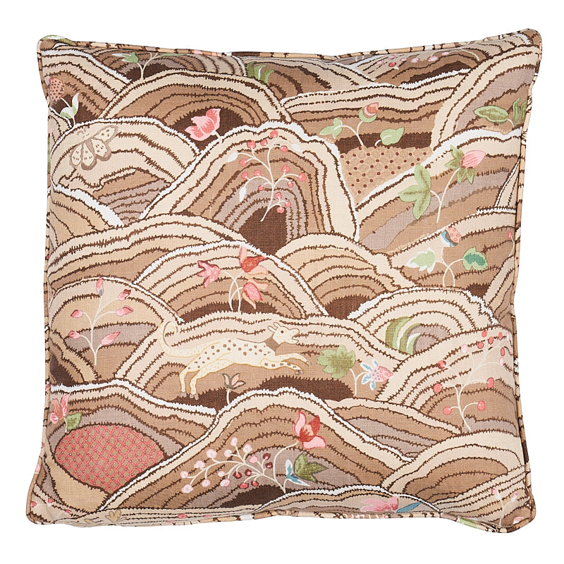 Rolling Hills Pillow | Mocha