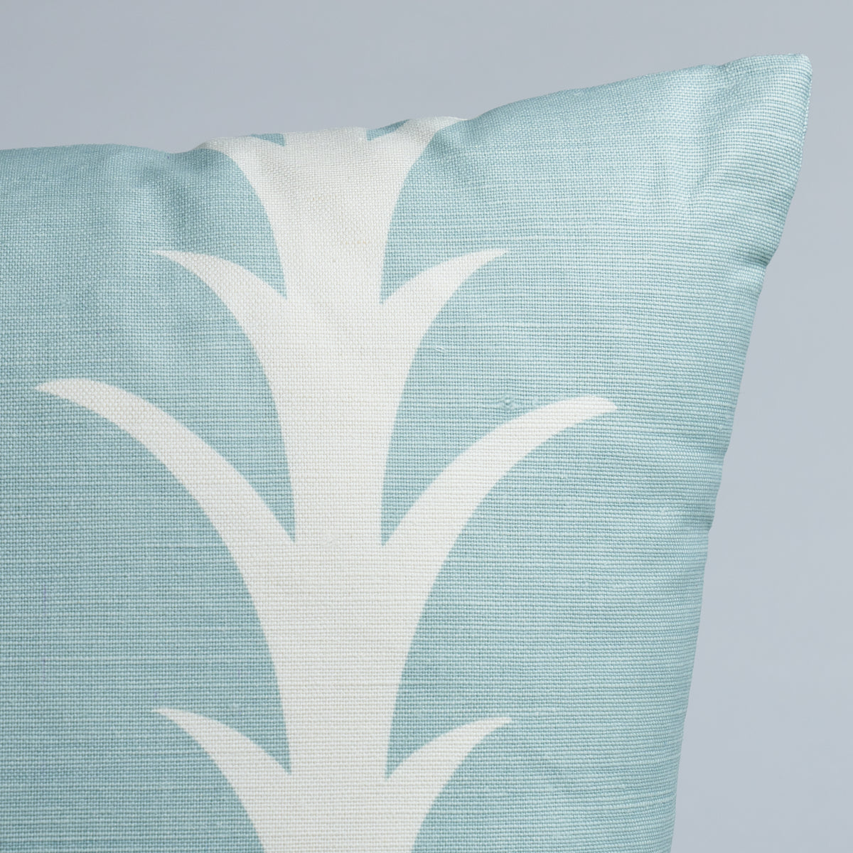 Acanthus Stripe Pillow | Sky