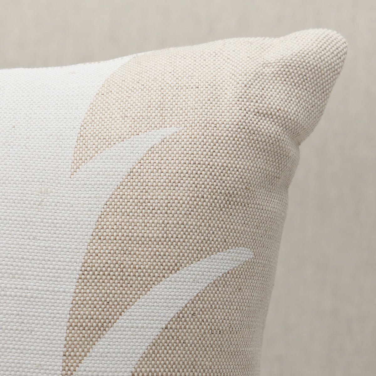 Acanthus Stripe Pillow | Natural