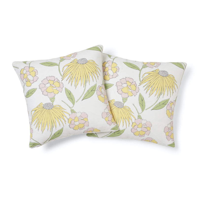 Bouquet Toss Pillow | Pink Lemonade