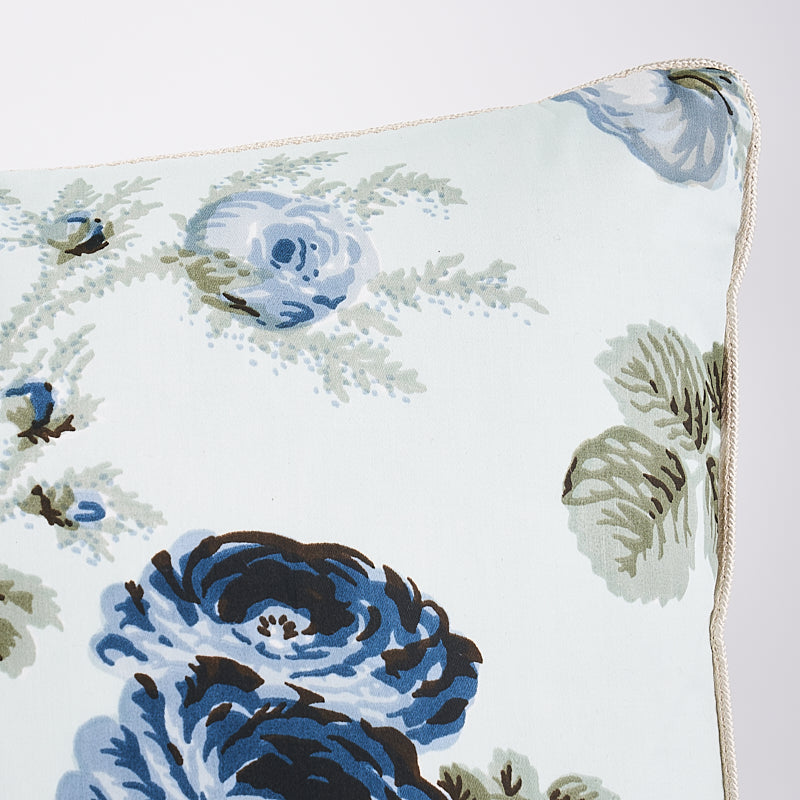 Salisbury Chintz Pillow | Celadon