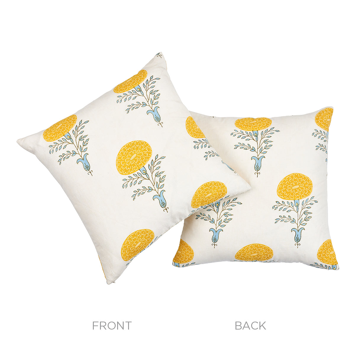 Marigold Pillow | Yellow