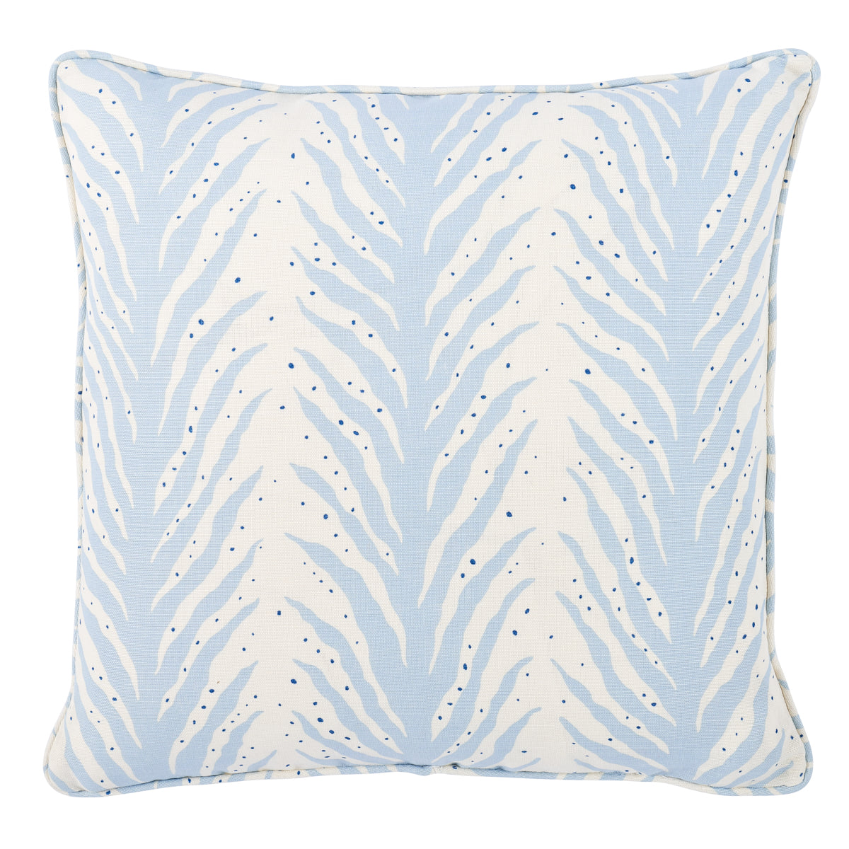 Creeping Fern Pillow | Sky