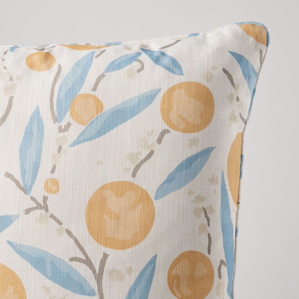 Mirabelle Pillow | Yellow & Sky