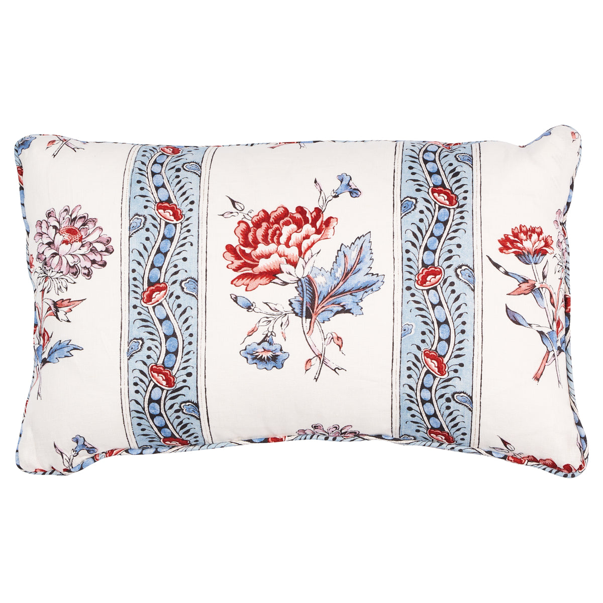 Ariana Floral Pillow | Pearlware Blue