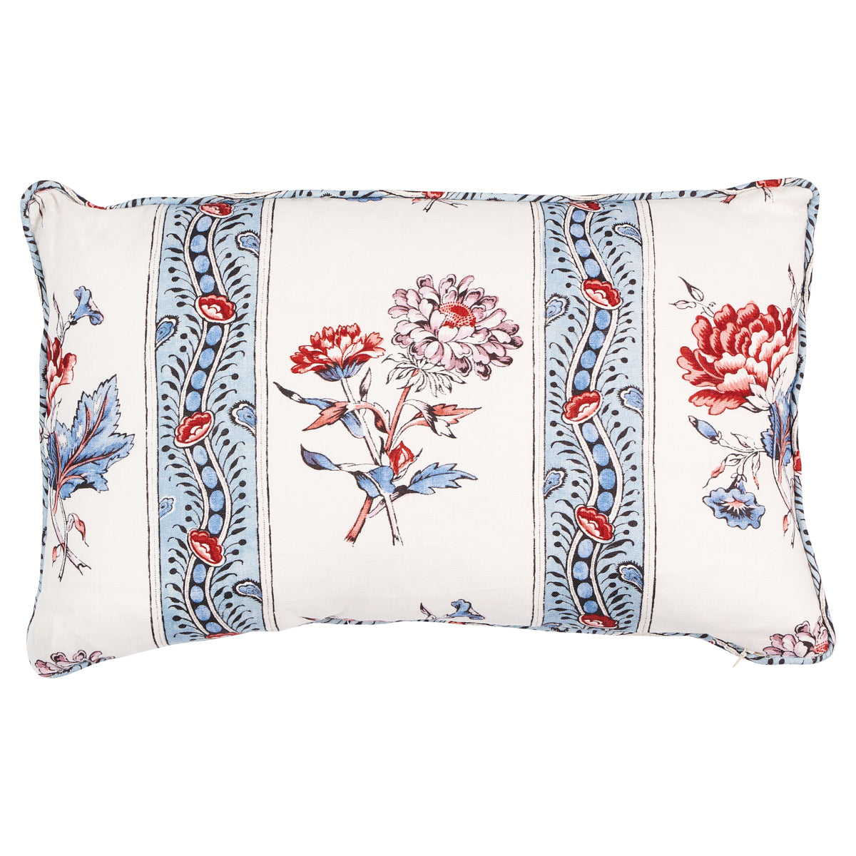 Ariana Floral Pillow | Pearlware Blue